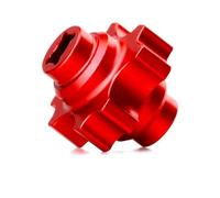 RC Teile per Tamiya per TT02 per TT02B TT02T TT02D RC Auto Aggiornamenti Parti Accessori in Metallo Blocco Differenziale Differenziale Locker Spool(Red)