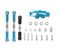 RC Teile per Tamiya per TT02B 1/10 RC Auto Parti di Aggiornamento Accessori in Lega di Alluminio Cuscinetto A Sfere Manovella Sterzo Set