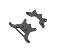 RC Teile per Tamiya TT-02B 1/10 rc Cars Upgrade Parts Replacement Accessories 2 Pezzi ABS Piastra Torre Ammortizzatori Anteriore E Posteriore