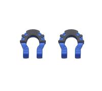 RC Teile per Traxxas per Axial Scx10 per Yikong Metal Front Rear Bumper Trailer Hooks Hitch Rescue Tow Shackles 1/10 Rc Crawler Car(Blue)