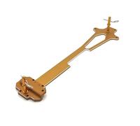 RC Telaio Parti Per WLtoys 124017 124016 124018 124019 1/12 Lastra Per Secondo Piano In Metallo RC Per Auto Da Per Corsa Accessori Per L'aggiornamento E Il Rimontaggio(Yellow)