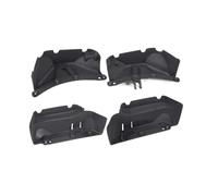 RC Telaio Parti Per Wrangler Per SCX10 1/10 Passo 313mm Per Telaio Trasmissione 2 Velocità Prefixal Parafanghi Allargati Per Rock Slider Carrozzeria RC Crawler(Fender Set)
