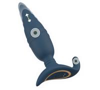 Anos RC Thrusting Butt Plug with Vibration Black