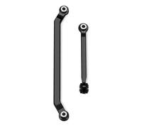 Rc Tirante Regolabile Per RedCat Per Ascent 1/18 Alta Per Altezza Per Terra Telaio Tiranti Dello Sterzo RC Per Rock Crawler Ricambi Accessori Per Auto Aggiornamento E Sostituzione(Black)
