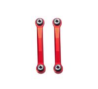 RC Tirante Trazione Per Axial Per SCX24 Per Deadbolt C10 Per Wrangle Per Gladiator Per Bronco 1/24 2 Pezzi Set Di Bielle In Metallo Da 35 Mm Ricambi Per Auto Cingolate RC(Red)