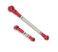 RC Tirante Trazione Per HB ZP1001 ZP1002 ZP1003 ZP1004 1/10 2 Pezzi Barra Di Sterzo In Metallo Barra Di Collegamento RC Crawler Auto Parti E Accessori Aggiornamento Sostituzione E Utilizzo(Red)