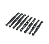 RC Tirante Trazione Per HBx ZP1001 ZP1002 ZP1003 ZP1004 ZP1005 ZP1008 1/10 8 Pezzi In Metallo Per Barra Di Collegamento Della Sospensione Del Telaio RC Parti E Accessori Di Ricambio Per Auto(Black)