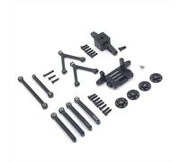 RC Tirante Trazione Per SG-2801 1/28 4WD Base Motore A Biella In Metallo Set Di Bielle Per Auto Telecomandate Ricambi E Accessori Aggiornamenti Sostituzione Uso(Black)