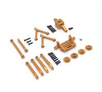 RC Tirante Trazione Per SG-2801 1/28 4WD Base Motore A Biella In Metallo Set Di Bielle Per Auto Telecomandate Ricambi E Accessori Aggiornamenti Sostituzione Uso(Yellow)
