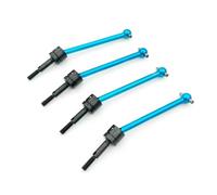 RC trasmissione Compatibile Con Tamiya DT03 Per TT-02B RC Car Upgrade Parts Accessori Di Ricambio 4 Pezzi In Metallo Per Albero Di Trasmissione Universale CVD 64 Mm