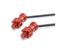 RC trasmissione Compatibile Con Traxxas Per X-Maxx 6S 8S 1/5 RC Monster Truck Auto Aggiornamenti Parti Accessori Metallo Anteriore Posteriore Albero Di Trasmissione CVD(Red,2pcs)