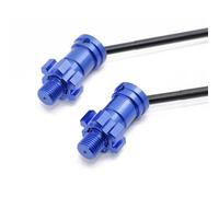 RC trasmissione Compatibile Con Traxxas Per X-Maxx 6S 8S 1/5 RC Monster Truck Auto Aggiornamenti Parti Accessori Metallo Anteriore Posteriore Albero Di Trasmissione CVD(Blue,2pcs)