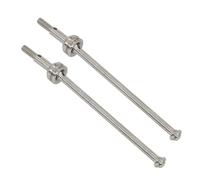 RC trasmissione Compatibile Con Wltoys 104001 104002 1/10 RC Car Upgrade Parts Accessori Di Ricambio Albero Di Trasmissione In Metallo Albero Di Trasmissione CVD(2pcs)