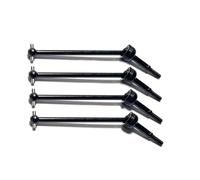 RC trasmissione Compatibile Con Wltoys 144001 144010 124007 124016 124019 124018 RC Car Upgrade Parts Nero L67A 4 Pezzi Albero Di Trasmissione In Metallo E Dado Ruota