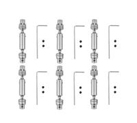 RC trasmissione Compatibile Con WPL D12 C24 C34 B14 B24 B16 B36 Per MN D90 Per MN99S Per Henglong RC Car Upgrade 6X Albero Di Trasmissione CVD In Metallo