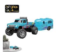 RC Truck - Auto controllata a distanza, Crawler RC Truck | VEICOLO RC di piccoli camion, Crawler ricaricabile fuori -road, camion RC per bambini da 6 anni, 1 64 Scala con luci per all'interno