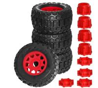 RC Upgrade Parts Per Sledge Per Arrma Per Kraton Per Outcast Per Tamiya Per HSP 1/7 1/8 4 Pezzi 175mm Mostro Stunt Truck Pneumatico 17mm Ruota Esagonale RC Auto