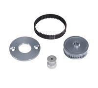 RC Upgrade Parts Per Tamiya Per TT-02 1/10 RC Auto Parti Aggiornamento Basso Rumore Trasmissione Cinghia 16T 40T Sistema Ingranaggi Modificare