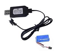 RC USB - 21,26 pollici, caricatore per droni, ricarica rapida | indicatori e verdi, connettore RC per auto telecomandate, giocattoli, aereo, serbatoio, con protezione della batteria