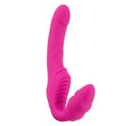 Strapless con Telecomando RC Vibrating Strap-on 2 penetrazione vaginale e anale