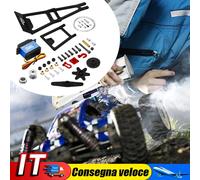 RC Winch Double Stent Rescue Set Truck Tow Crane Arm Wrecker Kit (Black) IT