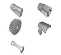 RC Winch System with Micro Geared Motor Mount - Heavy Duty Remote Control