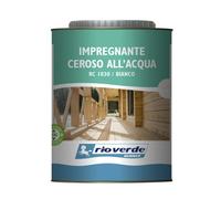 RIO VERDE - IMPREGNANTE CEROSO ALL'ACQUA COLORE BIANCO 0,75 LT. RC1830