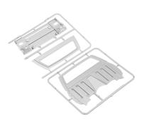 RC4WD Mojave II Cab Back Panels And Grill Parts Tree Primer Gray Z-B0074 TF2