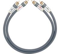 OEHLBACH NF 14 Master Set cavo audio 0,5 m 2 x RCA Grigio - OEHLBACH