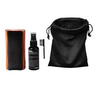 RCA Discwasher Vinyl Record Care System, detergente per dischi, set di 4 pezzi, pennello, spazzola in velluto, sacchetto liquido per la pulizia