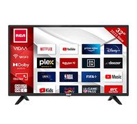 RCA iRV32H3 Smart TV 32 pollici (80 cm) Televisore con Netflix, Prime Video, Rakuten TV, Disney+, Youtube, Wifi, triplo sintonizzatore DVB-T2/S2/C, Dolby Audio, 2023