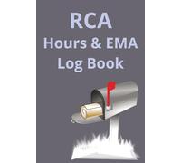 RCA Log Book: A handy 6X9 book for a Rural Carrier Associate to keep track of all hours worked, evaluated hours earned, and EMA per pay period.
