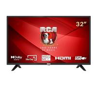 RCA RS32F3 Android Smart TV 81 cm (32 Pollici FHD 1920x1080p) con Google Assistant, Chromecast, telecomando con microfono, Prime Video, Netflix, Google Play Store per Disney+…, Triple Tuner