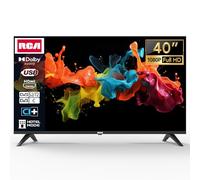 RCA TV 40 Pollici (100 cm) Full HD senza Bordo LED Televisione con Tripla Sintonizzatore (DVB-T/T2-C-S/S2) Dolby Audio HDMI Lettore multimediale USB CI+ Modalità Hotel