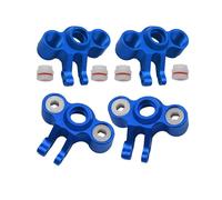 Rcarmumb Parti di ricambio per braccio anteriore posteriore per asse posteriore Traxxas E-Revo/Mini Slash/Mini Summit, 4 pezzi in lega per asse anteriore posteriore posteriore e braccio a snodo (sinistra e destra), sostituisce 7034, blu navy