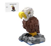 RCARTOYRTR Adler MOC-155369 - Set di mattoncini da costruzione, giocattolo educativo per animali, modello di uccello per il soggiorno o l'ufficio, 362 pezzi