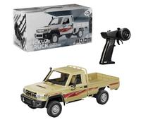 RCARTOYRTR Camion pick-up RC, 1:14 2.4G Full-Proporional All Terrains RC Truck con luci a LED, sospensioni indipendenti e impostazioni di marcia regolabili, per gli appassionati di RC (versione RTR)
