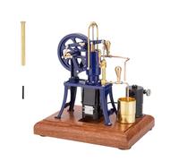 RCARTOYRTR Stirling - Kit motore motore 1:12, generatore di pompaggio ad aria calda, kit scientifico raffreddato ad acqua, motore a combustione esterna Stirling, set meccanico, kit educativo per