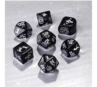 RCAT05 - SET 7 DADI - CATS MODERN DICE SET: WAFFLE
