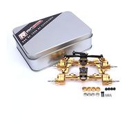 RCAWD Il peso aumentato degli assi del portale dell'ottone pieno SCX24 per le parti di aggiornamento dell'asse del portale posteriore anteriore di SCX24 AX24