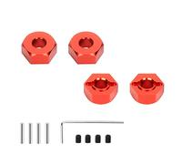 RCAWD Mozzo esagonale ruota 14mm per Arrma 1/10 Gorgon 4X2 Mega 550 Aggiornamenti Parte Rosso