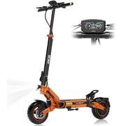 RCB D7 PRO (Versione Premium) Monopattino Elettrico, Omologato, NFC/Freccia/APP, Motore 500W Picco 1600, 100-110 km, 27 Ah, Pneumatici Antiforatura 10", Doppio Ammortizzatore