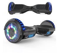 RCB Hoverboard 6.5 inch Auto-bilanciato Hover Board con Colorato luci sulle Ruote e Bluetooth, Il miglior Regalo per Bambini e Adolescente