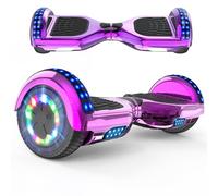 RCB Hoverboard 6.5 inch Auto-bilanciato Hover Board con Colorato luci sulle Ruote e Bluetooth, Il miglior Regalo per Bambini e Adolescente