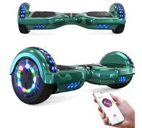 RCB Hoverboard 6.5 inch Auto-bilanciato Hover Board con Colorato luci sulle Ruote e Bluetooth, Il miglior Regalo per Bambini e Adolescente