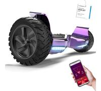 RCB Hoverboard 8,5" Fuoristrada, APP controllo, LED Bluetooth Integrato con Motore Potente, Per tutti i terreni Elettrico Fuoristrada Hoverboards, Regalo per adolescenti e adulti