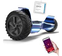 RCB Hoverboard 8,5" Fuoristrada, APP controllo, LED Bluetooth Integrato con Motore Potente, Per tutti i terreni Elettrico Fuoristrada Hoverboards, Regalo per adolescenti e adulti