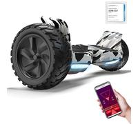 RCB Hoverboard 8,5" Fuoristrada, APP controllo, LED Bluetooth Integrato con Motore Potente, Per tutti i terreni Elettrico Fuoristrada Hoverboards, Regalo per adolescenti e adulti