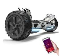 RCB Hoverboard 8,5" Fuoristrada, APP controllo, LED Bluetooth Integrato con Motore Potente, Per tutti i terreni Elettrico Fuoristrada Hoverboards, Regalo per adolescenti e adulti