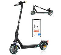 RCB R17 Monopattino Elettrico, Max 25 km/h, 8.5" Pneumatici Solidi, Controllo APP, Carico Massimo 120 kg, Doppio Freno, Doppio Ammortizzatore, Peso 15 kg, per Adulti e Adolescenti